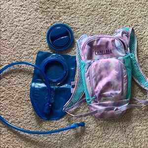 CamelBak Kids Hydration Pack - Pink and Blue